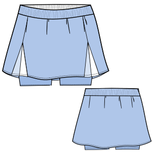 Fashion sewing patterns for UNIFORMS Skirts Skirt Leggings 6052
